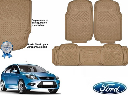 Tapetes Uso Rudo Beige Rd Ford Focus Hb 2009 A 2011