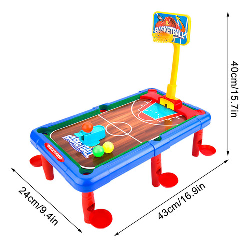 Juego De Minimesa De Billar, Mesa De Billar, 7 En 1, Cesta P