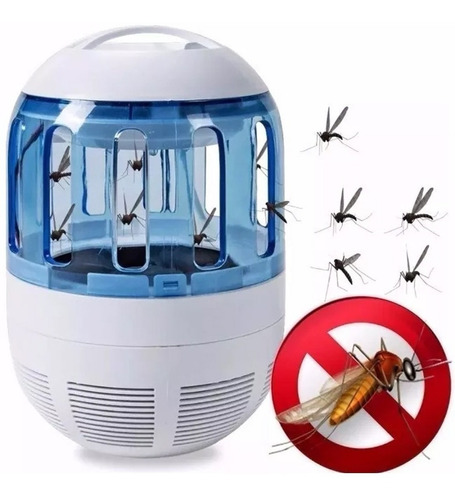 Luminária Led Mata Mosca Mosquito Insetos Elétrico Usb