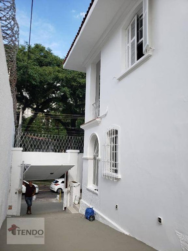 Imagem 4 de 22 de Imob01 - Sobrado Com 5 Dormitórios, 450 M² - Venda Por R$ 2.750.000 Ou Aluguel Por R$ 15.000/mês - Pacaembu - São Paulo/sp - So0191