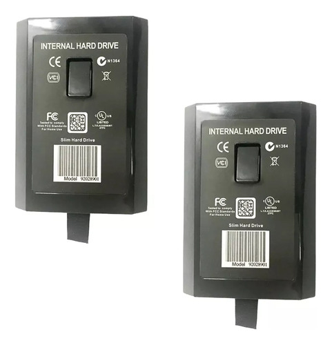 2 Case Adaptador Hd Para Xbox 360 Slim E Super Slim