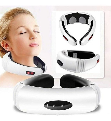 Masajeador Cuello Cervical Recargable Pro