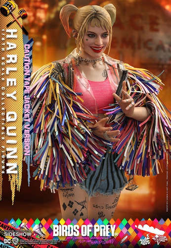 Harley Quinn Caution Tape Hot Toys 1/6 Birds Of Prey (Usado)