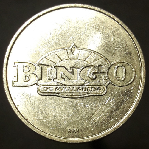 Ficha Juego Bingo Avellaneda #1 (Usado)