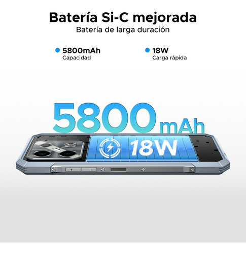 Doogee Blade Gt Pro Celular 5G Smartphone Dimension 7025 Octa Core 2.5 GHz 32 GB RAM+512 GB ROM Android 14 Screen 6.72 FHD+ 120 Hz Cámara 100 MP NFC
