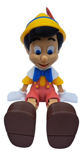 Boneco Pinóquio Em Pla - 23cm