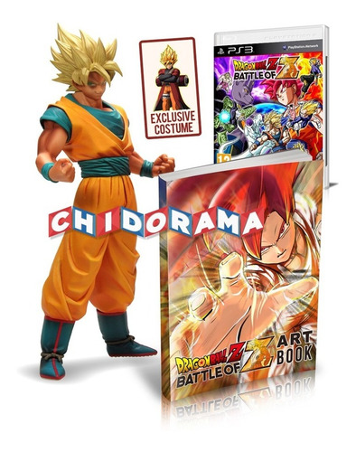 Figura - Dragon Ball Z Battle Of Z Goku Collector Ed Ps3 (Usado)