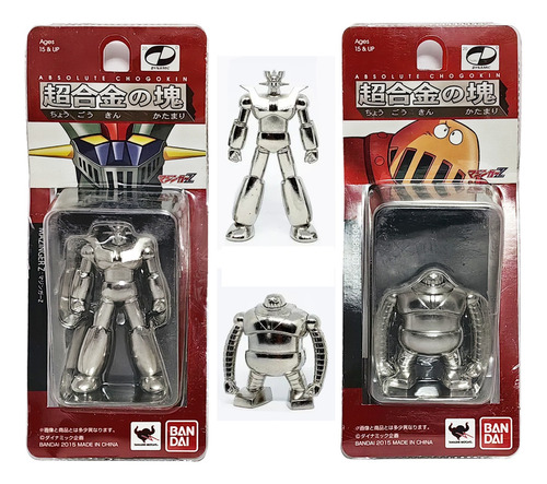 Mazinger Z 2 Figuras Absolute Chogokin Año 2015 Originales