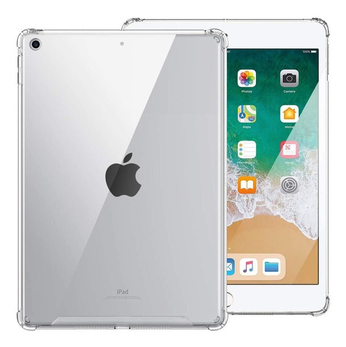 Funda De iPad 9.7 (6a 5a Gen) Moko De Tpu Transparente