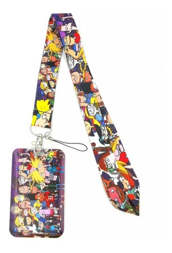 Lanyard Hey Arnold! + Cinta Incluye Tarjeta Portacredencial