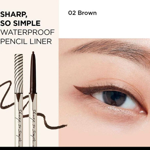 Clio Sharp So Simple Waterproof Pencil Liner Delineador Ojos