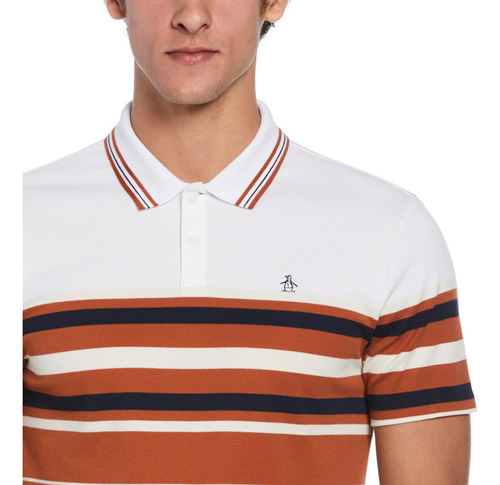 Polo A 2 Colores Con Franjas