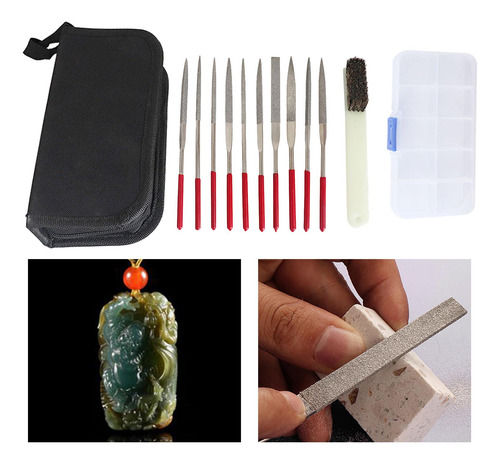 Juego De Limas De Aguja Multiusos, Limas Redondas Pequeñas