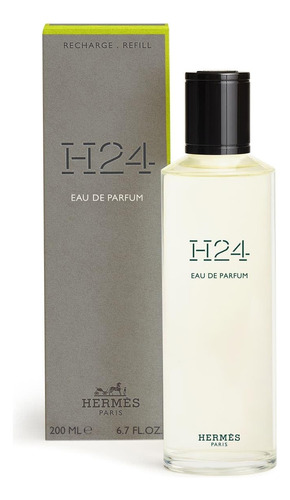 Perfume Hermes H24 Eau De Parfum Para Hombre, 200 Ml, Recarg