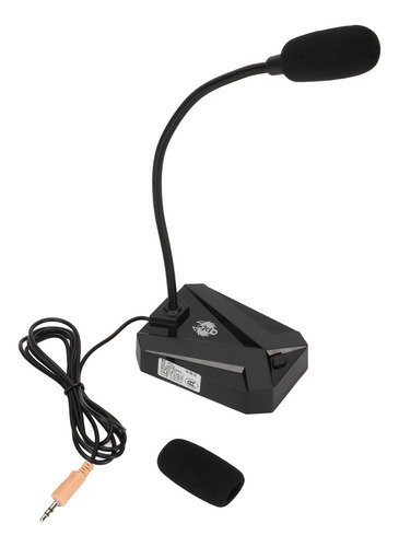 Micrófono De Computadora Portátil De Escritorio De 3.5 Mm Co