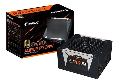 Gigabyte Fuente 750w Gp-ap750gm- Lich 