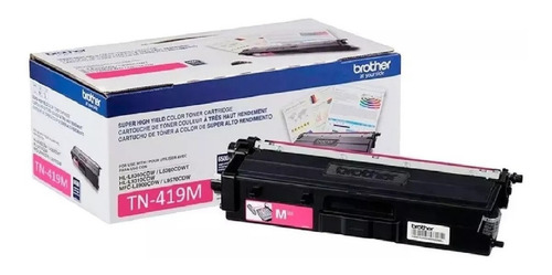 Tóner Brother Tn419m Color Magenta