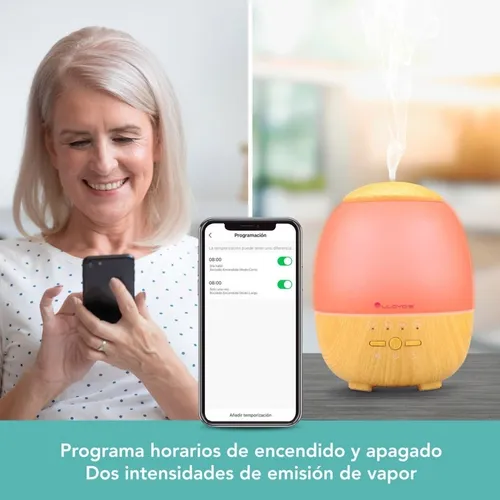 Difusor de aromas inteligente LLoyds LC-1186  compatible con alexa y  google home. 