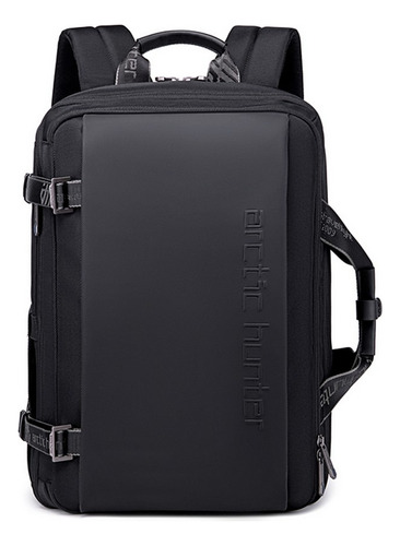 Mochila Executiva Expansível Notebook 15.6 Cor Preto Arctic Hunter