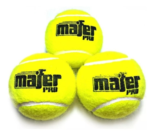 Pelotas Mafer Pro Padel/tenis Por 30 Unidades - Imperdible!!