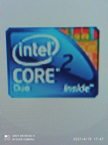 Processador Intel Core 2 Duo E6320 4m Memória Cache 1,8 Ghz
