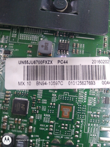 Imagen 2 de 5 de Main Samsung Un55ju6700f Bn41-02344d