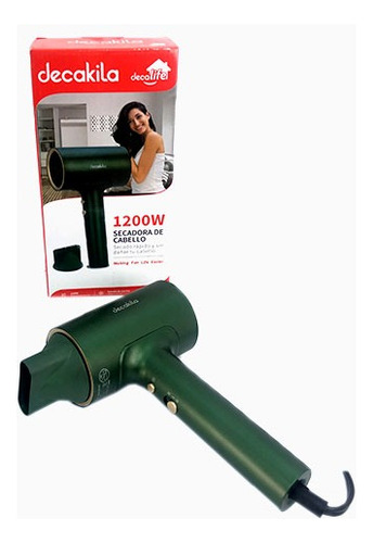 Secador 1200w De Pelo Cabello Decakila