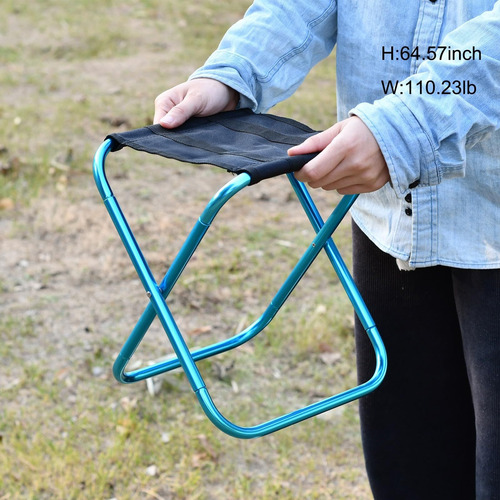 Mini Taburete Plegable Portátil, Taburete De Camping Pequeño