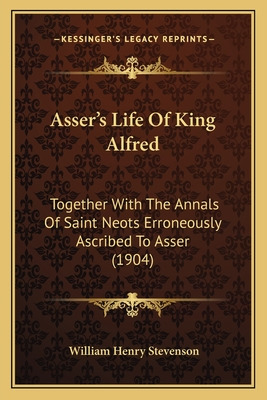 Libro Asser's Life Of King Alfred: Together With The Anna...