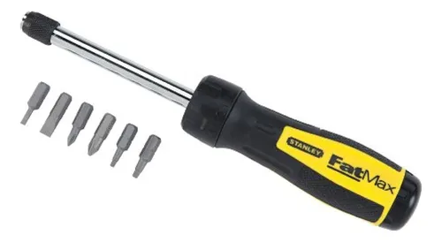 Destornillador Stanley, Trinquete, Multi-bit (69-189)