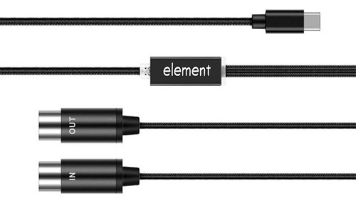 .. Convertidor De Cable Midi A Usb C Tipo C For Elementos