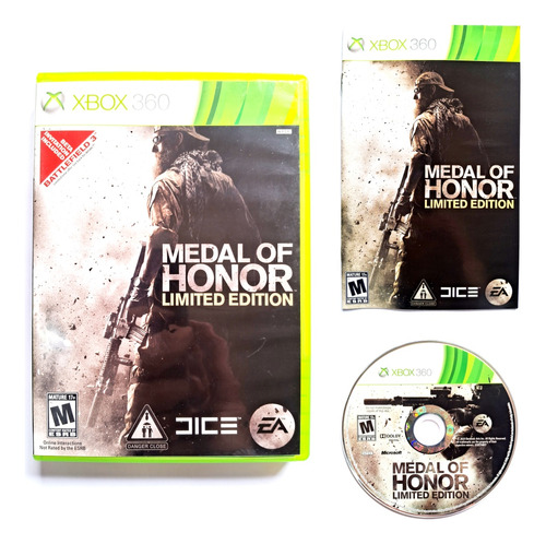 Medal Of Honor Limited Edition Xbox 360 (Reacondicionado)