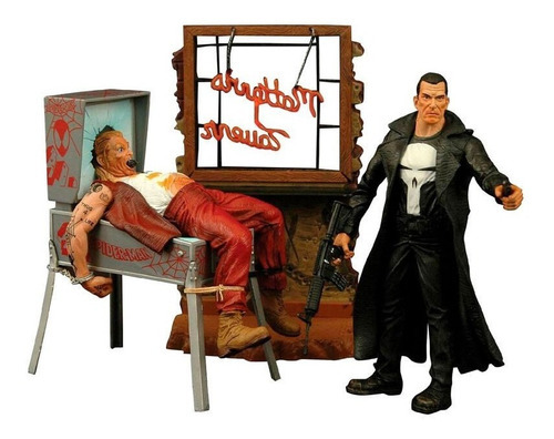 El Castigador Diorama Interrogatorio Figura Marvel Punisher