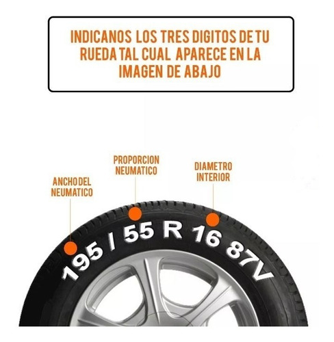 Imagen 3 de 7 de Cadena Nieve Barro Premium 12mm Auto Cd100 X Jgo 205/60 R16