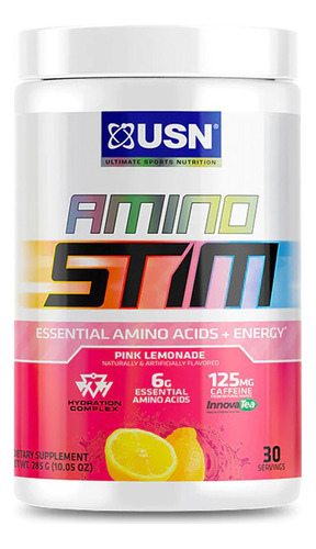 Amino Stim Usn + !! Sabor Pink Lemonada