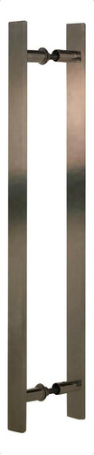 Puxador Para Portas Madeira / Vidro 70 Cm Alumínio Bronze