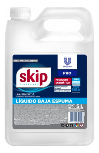 Pack X 3 Unid Jabon Liquido  Botella 5 Lt Skip Jab.liquidos