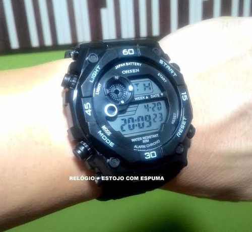 Relógio Led Digital Prova D'água Light Inteligente + Brinde