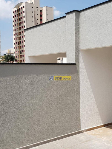Imagem 16 de 25 de Cobertura Com 2 Dormitórios À Venda, 100 M² Por R$ 450.000,00 - Vila Floresta - Santo André/sp - Co0067