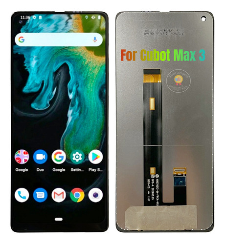 Tela De Toque Lcd Para Cubot Max 3 Max3 Black