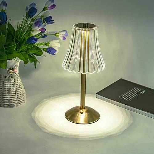 Lâmpada De Mesa Decorativa De Cristal Led 800mah Atmosp Reca