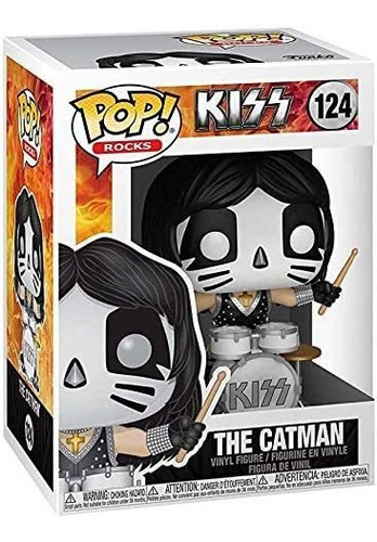 Imagen 3 de 3 de Funko Pop! Rocks: Kiss- Catman, Multicolor