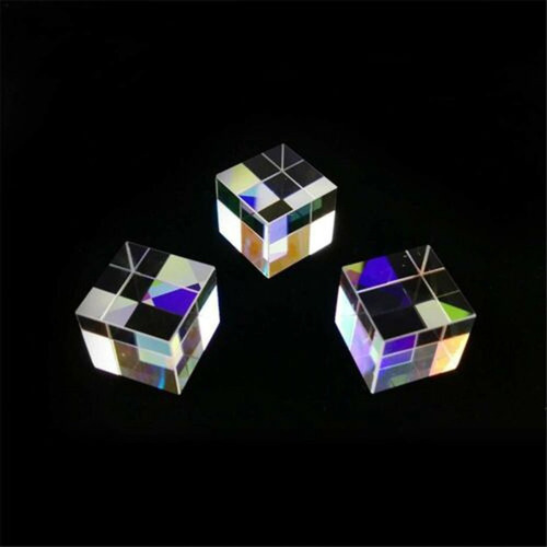 Cubo Óptico S. Prism, Prismas De Vidrio De 23 X 23 Mm.