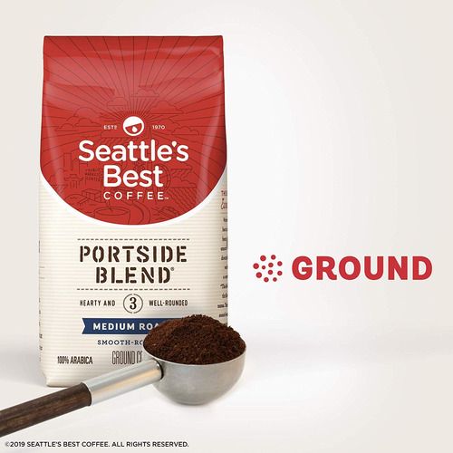 De Seattle Mejor Café Tostado Molido Del Café Medio Paquete