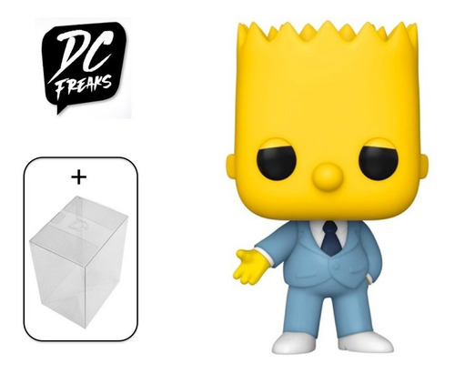Imagen 1 de 1 de Gangster Bart The Simpsons Funko Pop