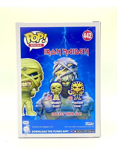 Funko Pop! Rocks Mummy Eddie 442 Iron Maiden