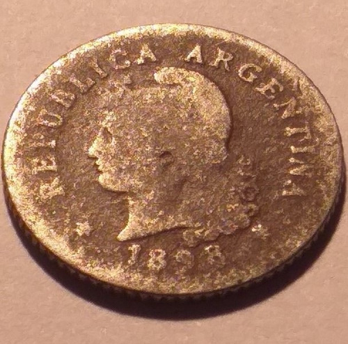 10 Centavos 1898 - 8 Normal