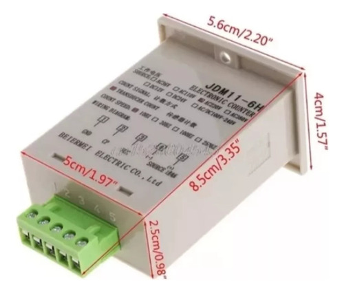 Contador Voltas Bobinadeira 110/220v +sensor Leitura Metal