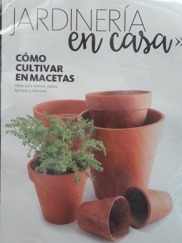 Revista Jardinería En Casa- Con Delantal De Regalo