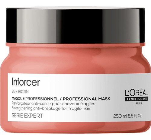 Máscara Inforcer Cabellos Frágiles Loreal Pro 250 Ml